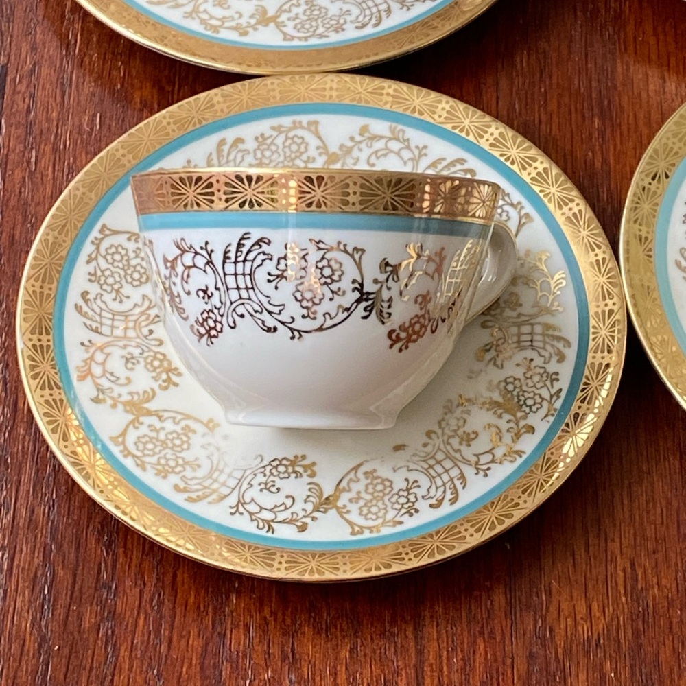 Seltmann weiden Bavaria liane mini tea cups set of 4 vintage
